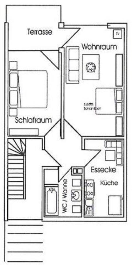 Haus Erna Apartment Bad Fussing Bagian luar foto